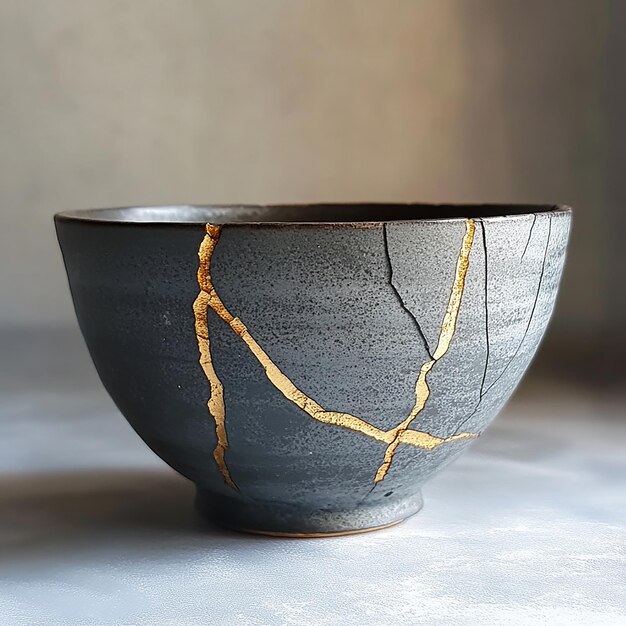 Japanese Kintsugi bowl